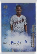 2021 Bowman Inception Blue Foil 14/99 Armando Cruz #PA-AC Auto vj8