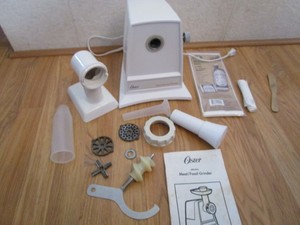 Vintage Oster Heavy Duty Electric Meat /Food Grinder-Model 940-08A