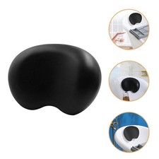 Black Bath Pillow for Tub Non Slip Suction Cups Comfortable Headrest