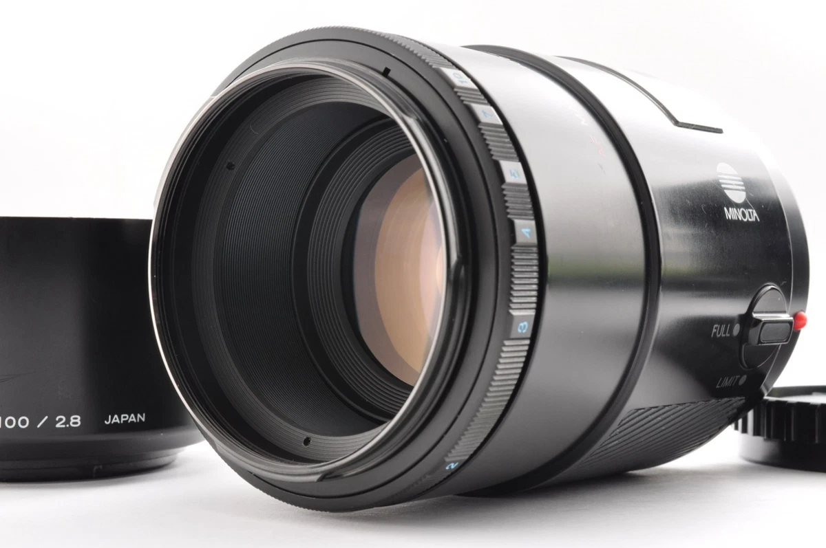 Minolta f/2.8 Camera Lenses 100mm Focal for sale | eBay