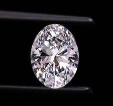 2.8 Ct Lab-Created Diamond Oval Cut D Color VVS1 CVD IGL Certified 5ARP