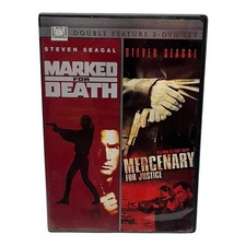 Marked For Death / Mercenary Justice Steven Seagal Double Feature (DVD, 2005) D5