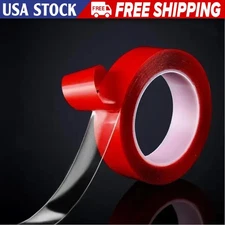 3M Transparent Nano Double-Sided Tape Washable Traceless Adhesive