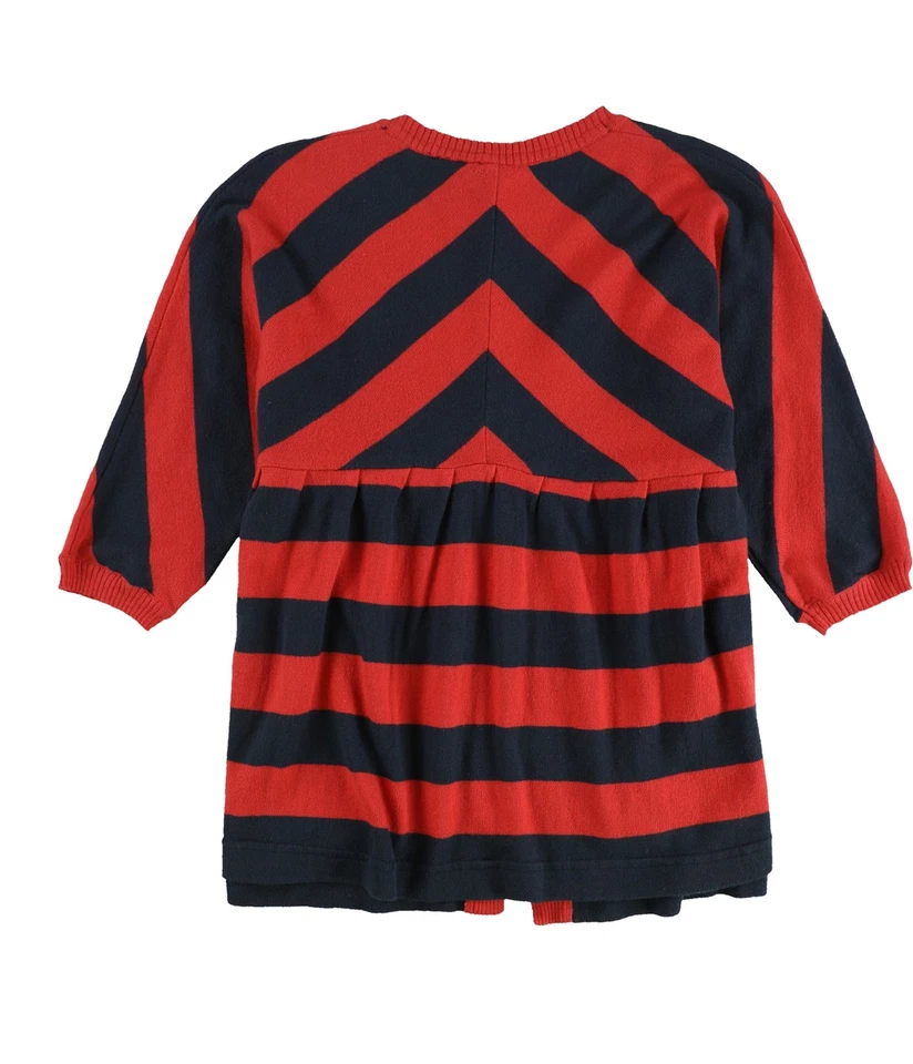 Element Womens Striped Cardigan Sweater, Red, Medium - Image 2 of 2