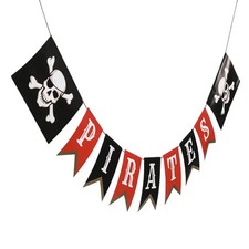 7 Ft. Pirate Party Ready-to-Hang Garland Decoration