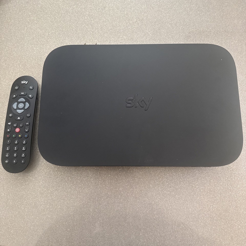Sky Box Display Sky 1TB TV Box 4K UHD recording satellite with remote | eBay