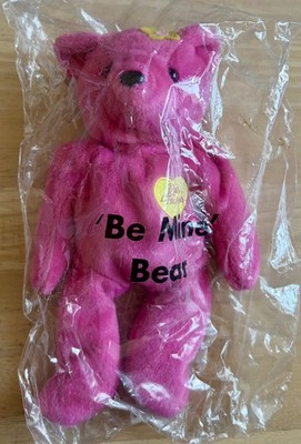 Avon Beanos ''Be Mine'' Bär - weiches Plüschtier - Neu in Verpackung