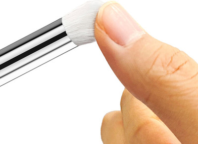 Drybrush Set, 5 Sizes Miniature Paint Brushes, Multipurpose, Animal Hair, Whi...
