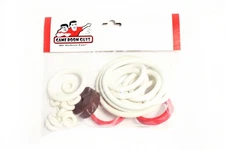 Gottlieb Dragon Pinball Machine Replacement Repair Rubber Ring Kit White