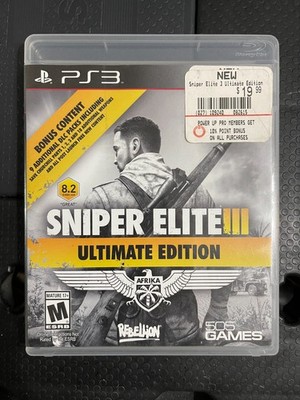Sniper Elite III Ultimate Edition (Sony PlayStation 3, 2015) PS3