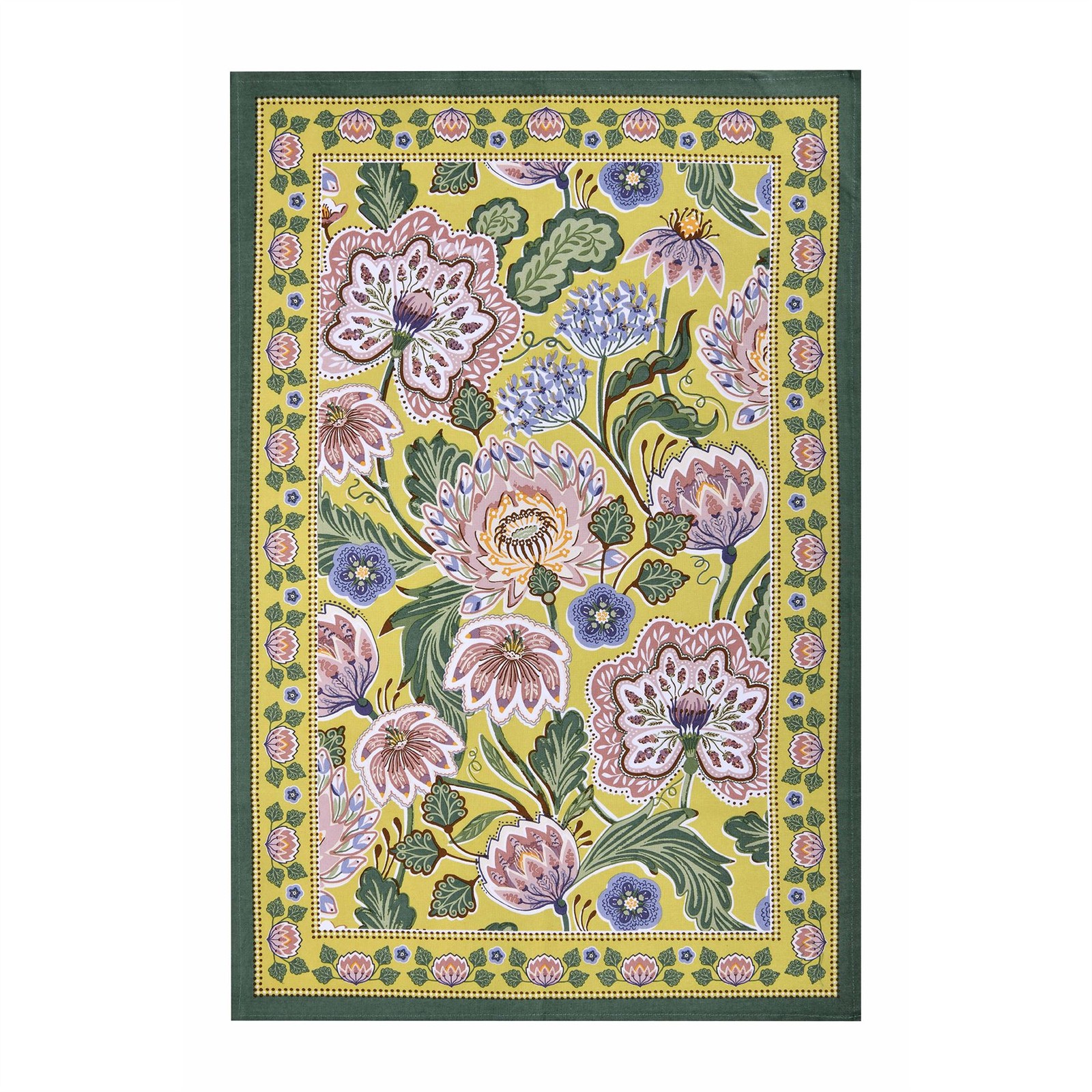 Cotton Tea Towel Ulster Weavers Emmeline 100% Cotton Green