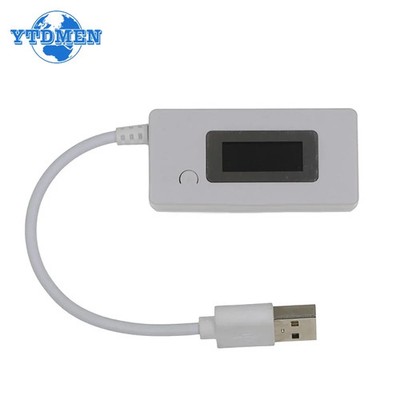 LCD USB Charger Battery Capacity Voltage Current Tester Meter Voltmeter Ammeter