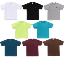 A BATHNIG APE Men's ONE POINT TEE 1L80110004 1L80110004