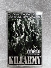KILLARMY -SILENT WEAPONS FOR QUIET WARS 1997 WU-TANG CLAN Brand New Cassette