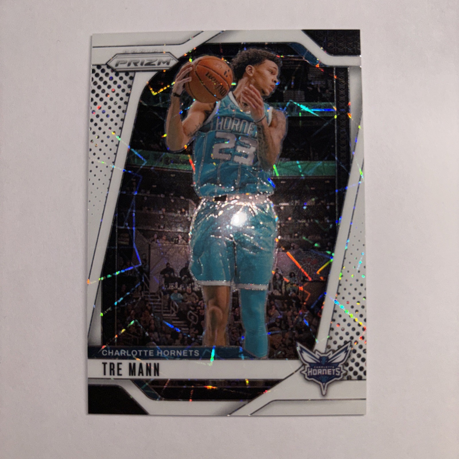 2024-25 Panini Prizm - Tre Mann #179 White Lazer Prizm /275