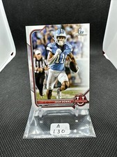 2022 Bowman U University Josh Downs Base Paper 1st Bowman #50