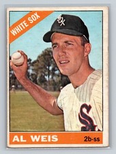 1966 Topps Al Weis Chicago White Sox Card #66