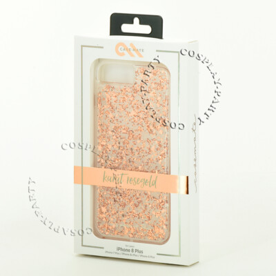 Case Mate Karat iPhone 7 Plus / iPhone 8 Plus Dual Layer Case Cover - Rose Gold