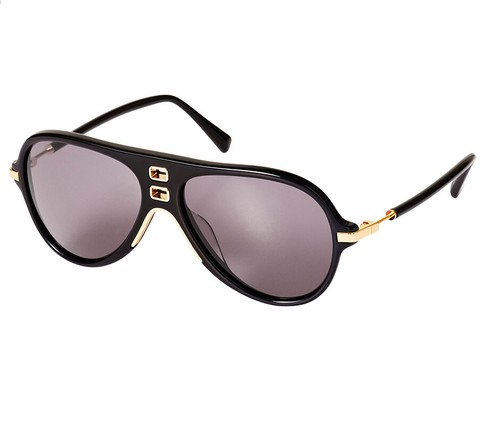Occhiali da sole Balmain x H\u0026M - NERA E ORO-RARA Nuovo di zecca! | eBay