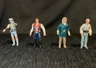 Star Wars Vintage 1979 Boba Fett, Hans Solo x2, Lobot Original Kenner NO REPRO!