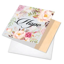 1  All Occasion Blank Card with Envelope - In a Word - Hope CQ4969IOCB