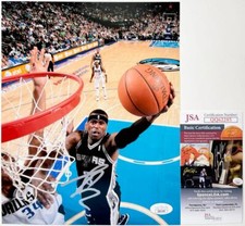 NBA Stephen Jackson Signed San Antonio Spurs 8x10 Photo A Autograph JSA COA