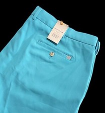 Peter Millar Crown Sport Salem Mens 35 Blue Performance Stretch Golf Shorts 115