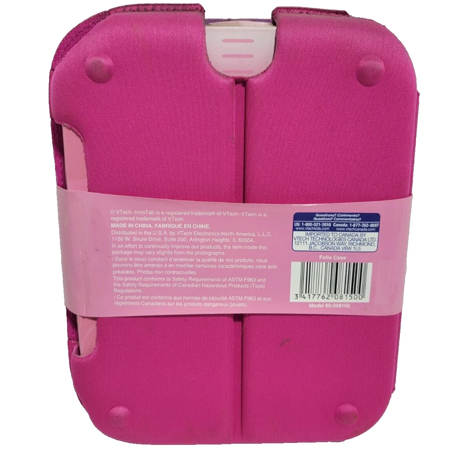 InnoTab 3 Folio Case/ Protective Folio & Stand / Pink NEW. - Image 4 of 4