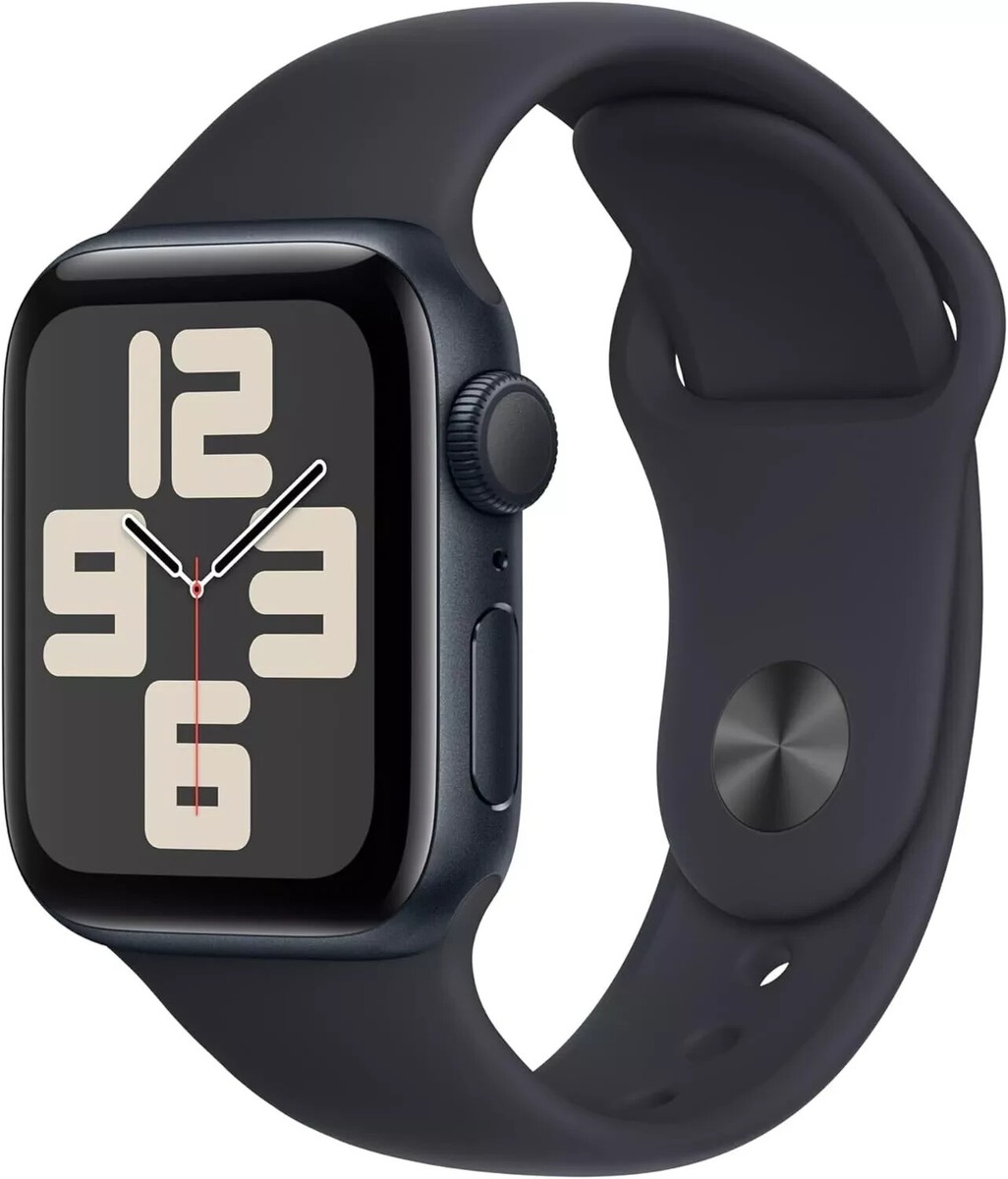 Apple Watch SE (Gen 2) 44mm Midnight Aluminum GPS & S/M + M/L