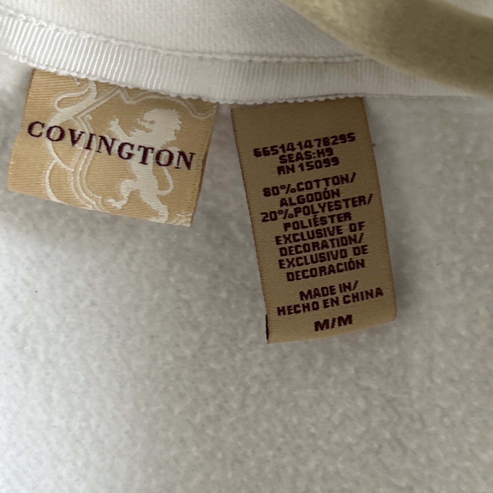 Covington Women’s Half Zip Pullover Sweatshirt Lo… - image 9