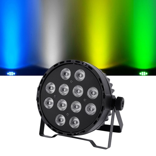 RGBW 12x10W Watt LED Bühnenlicht Par CAN Stage Licht 4In1 DMX512 Party Disco DJ - Afbeelding 1 van 12