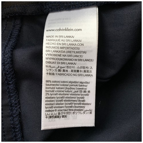 Calvin Klein Pants 30 x 32 Navy Blue Chino Slim Fit Stretch Straight Leg NEW NWT - Picture 12 of 15