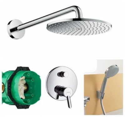 In stock special Hansgrohe Raindance S240 overhead shower Set German