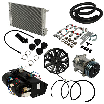 #ad E 404 000 Universal Air Conditioning Kit Under Dash 12V w Quick Fit System $402.75