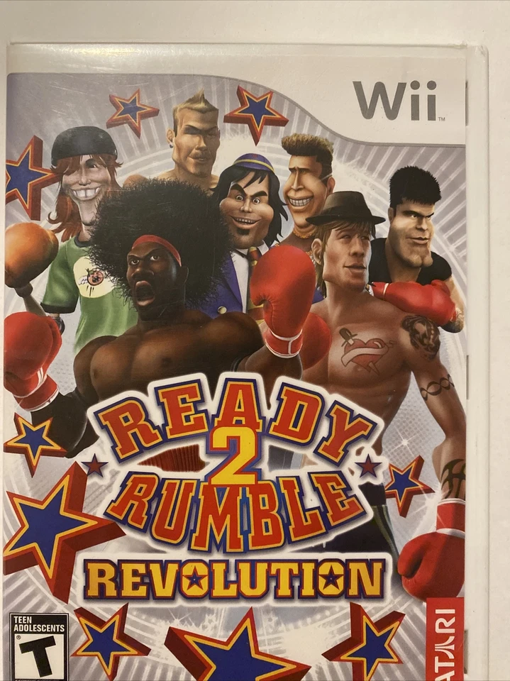 Ready 2 Rumble Revolution (Nintendo Wii, 2009) CiB Clean/Tested Game with Manual - Image 2 of 4