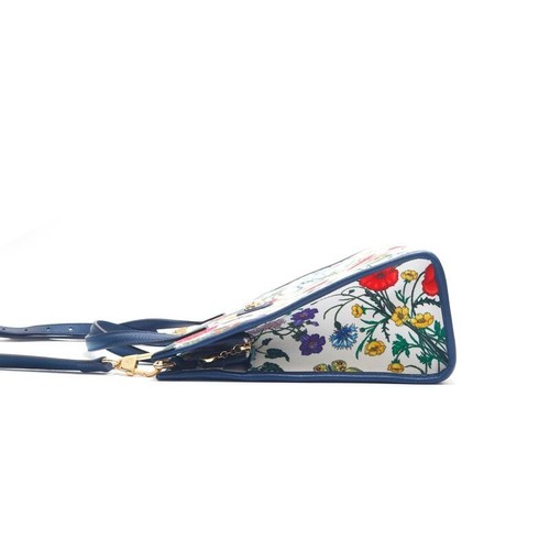 GUCCI Tote bag, shoulder bag, 2-way, Flora canvas x leather, genuine product, - Picture 4 of 10