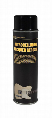 Nitrocellulose Lack Spray / Nitro Lack 500ml hochglanz transparent farblos