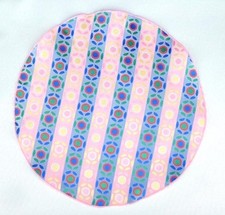 Lord R Colton Masterworks Pocket Round Pisa Pink  Sky Silk - 75 Retail New
