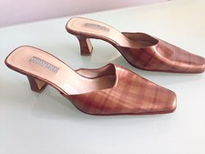 Vintage Kenneth Cole Patent Leather Mule Heels, Size 8
