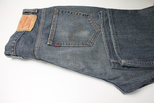 Levi's 559 Relaxed Straight Vaqueros Hombres W36 L27 Viejo Buscar Descolorido - Imagen 5 de 8