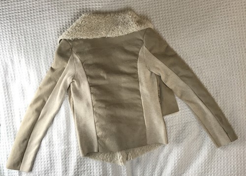 Women's Faux Suede Jacket By INC International Concepts Size XS - Picture 11 of 11