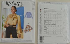 McCalls 8147 - Misses' Tops, Three Styles