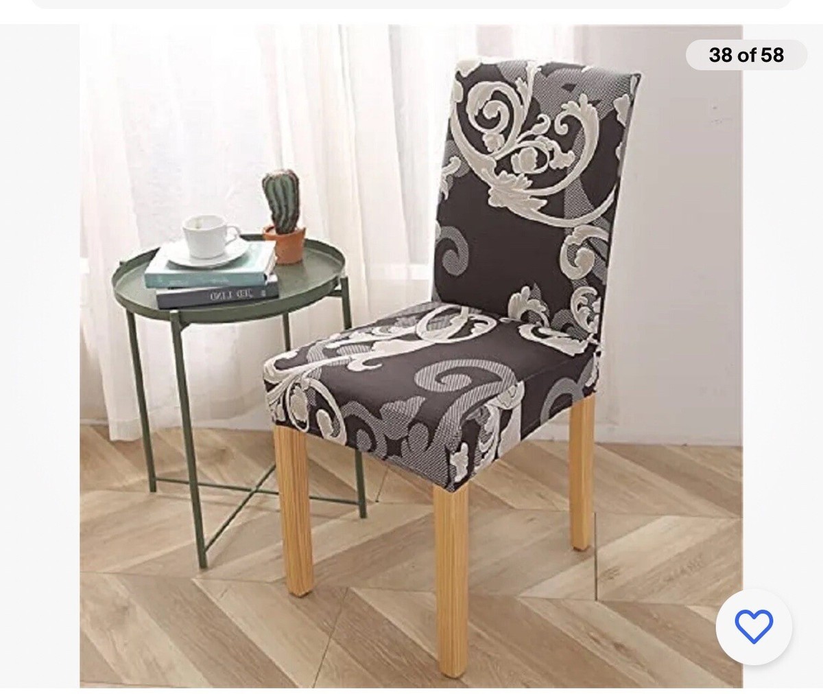 Chair covers slipcovers fits ikea chairs x NEW