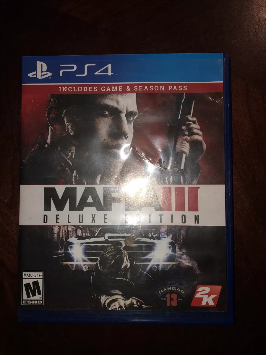 Mafia III 3 Deluxe Edition, Tested (Sony PlayStation 4 PS4) 710425478123