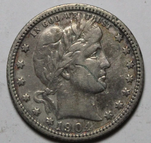 1904 Barber Quarter M876