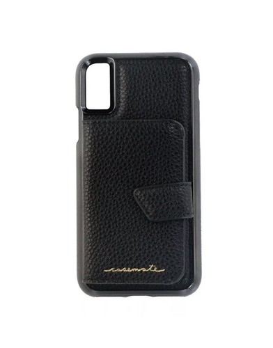 Case-Mate Apple iPhone Xs / X Black Compact Mirror Case - Picture 5 of 11