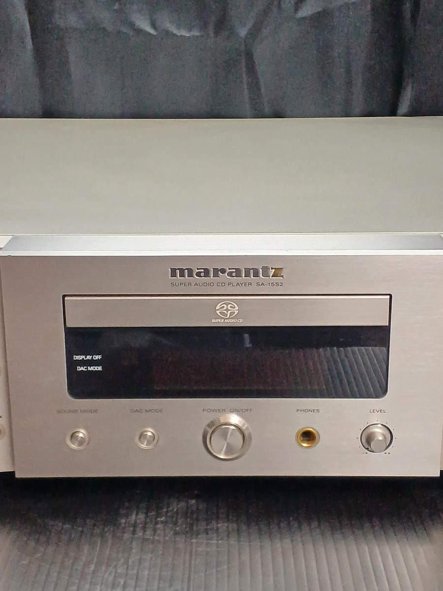 Marantz SA-15S2 SACD Player SACDM-10 HDAM AC100V 50/60Hz w/RC