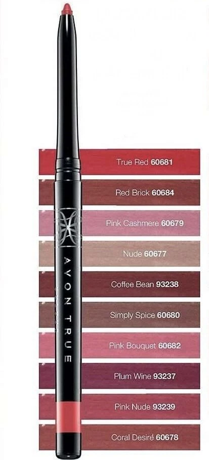 Delineador de labios Avon True Color Glimmersticks - Juego de 3 / Varios colores a elegir  Foto 2 de 4