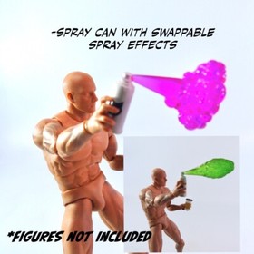 1:12 Super Action Stuff GAME ON! Arcade w/ Light Cyber Dagger Figure Accessories