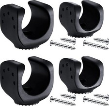 4 Pieces Flashlight Mounting Brackets with Screws Versatile Clip Mount for LED F
